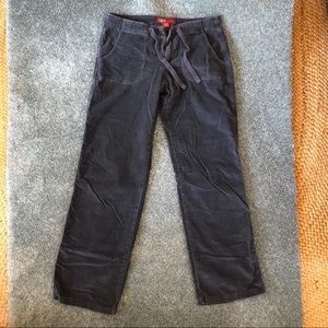 Eastern Mountain Sports grey micro Cordouroy